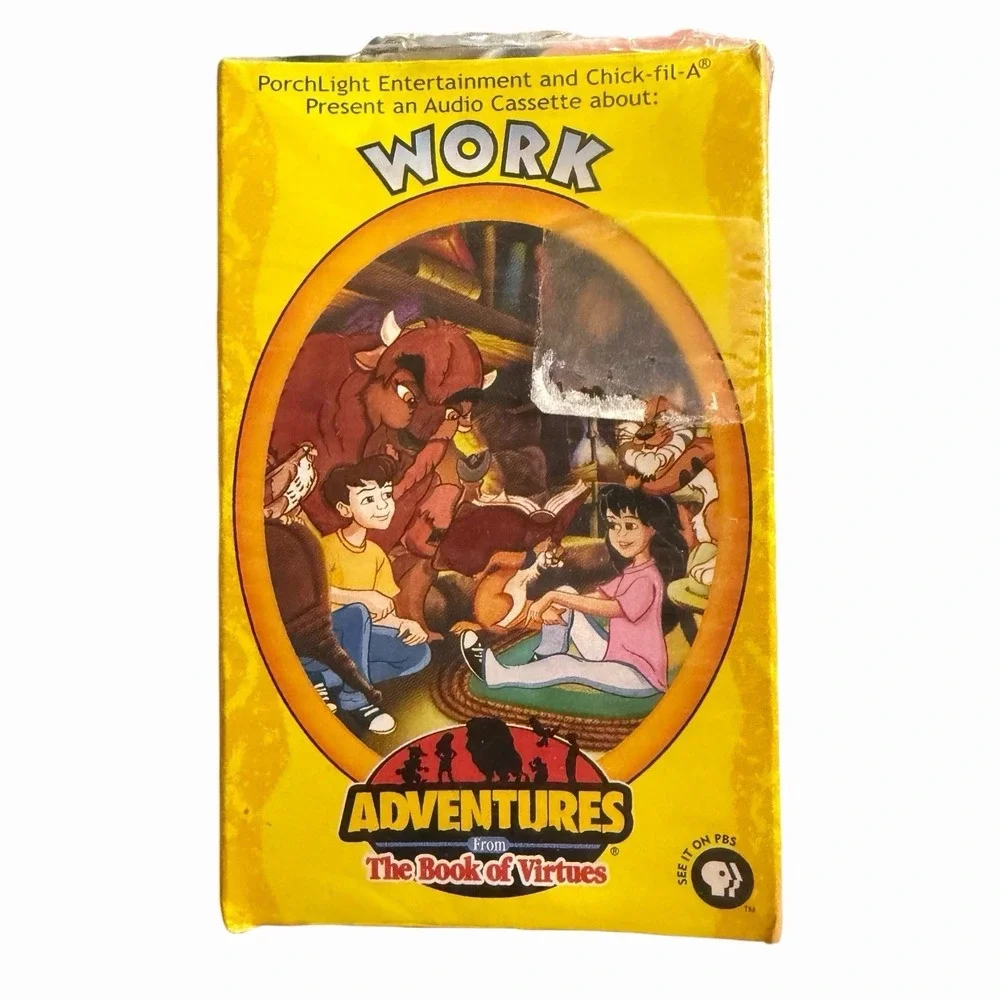 Chick-Fil-A Adventures from the Book‎ of Virtues Audio Cassette - Work